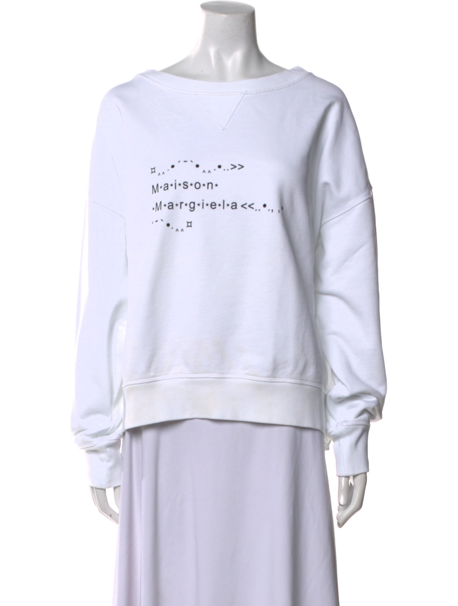 Maison Margiela 2022 Printed Sweatshirt