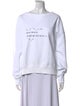 Maison Margiela 2022 Printed Sweatshirt