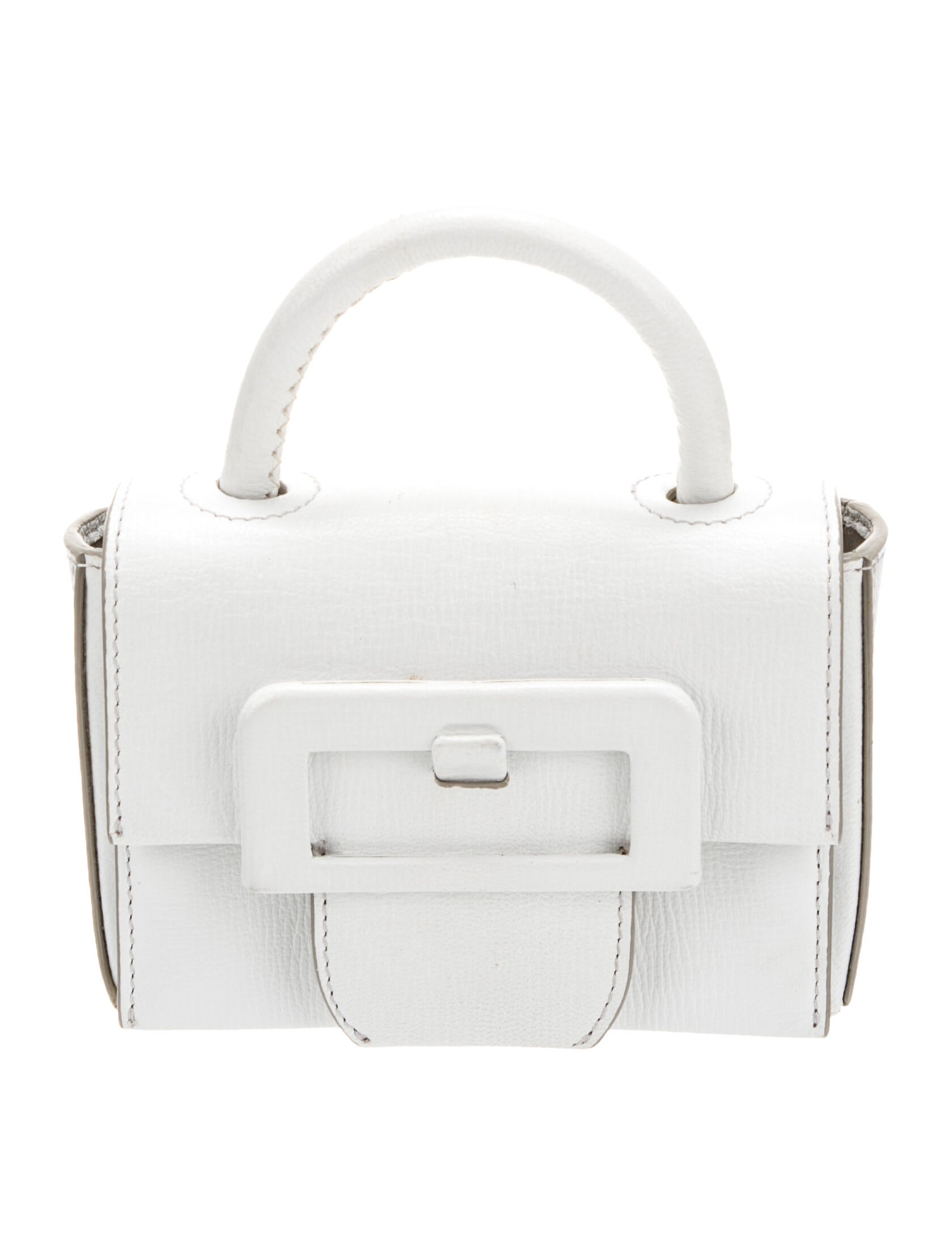 Maison Margiela Leather Top Handle Bag