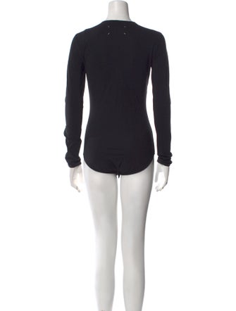 Maison Margiela Jersey Crew Neck Bodysuit