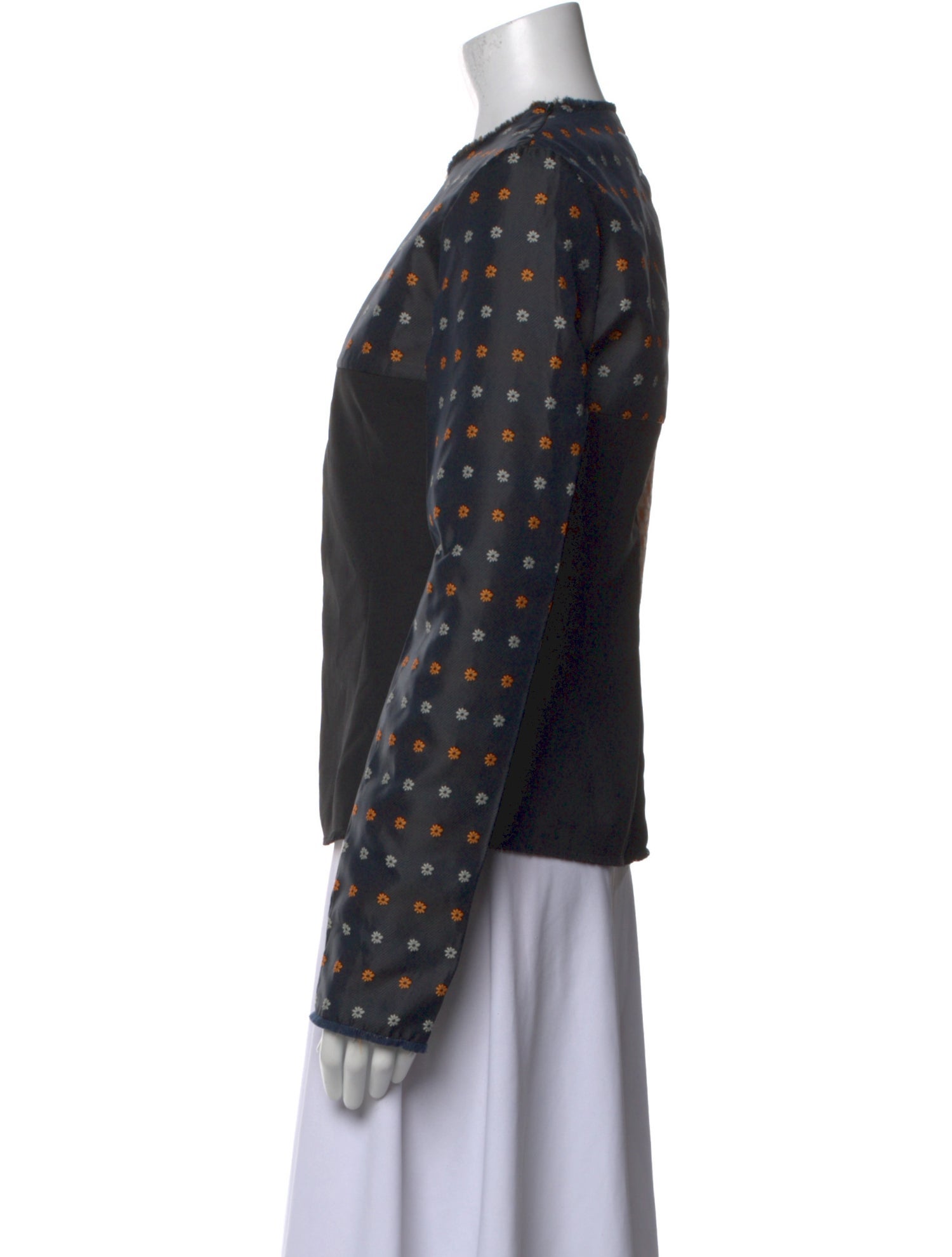 Maison Margiela 2015 Plaid Print Top