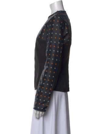 Maison Margiela 2015 Plaid Print Top