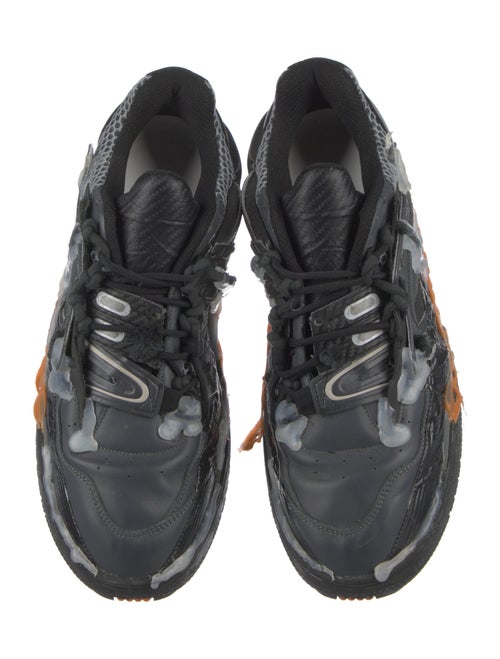 Maison Margiela Leather Printed Sneakers