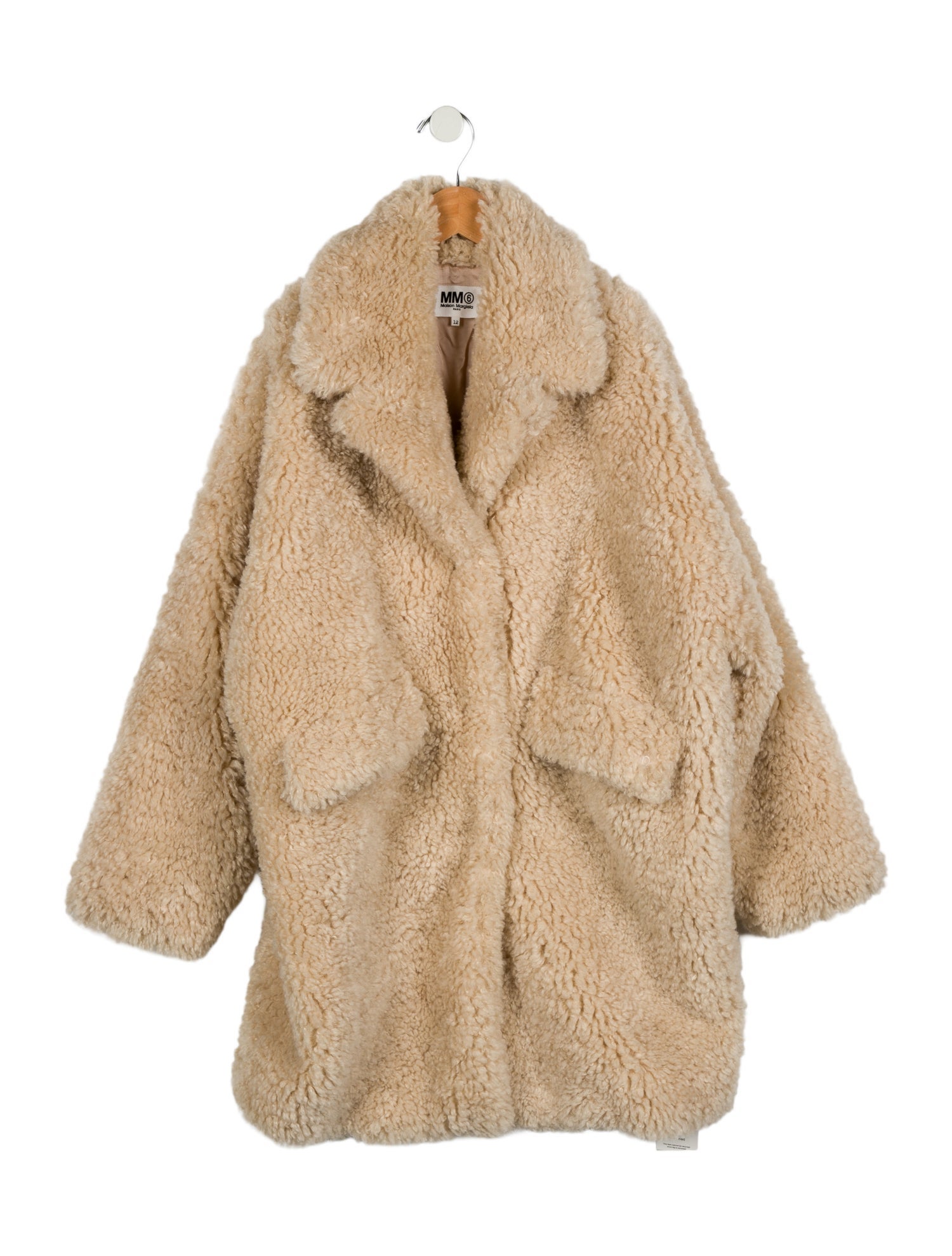 MM6 Maison Margiela Girls' Faux Fur Coat