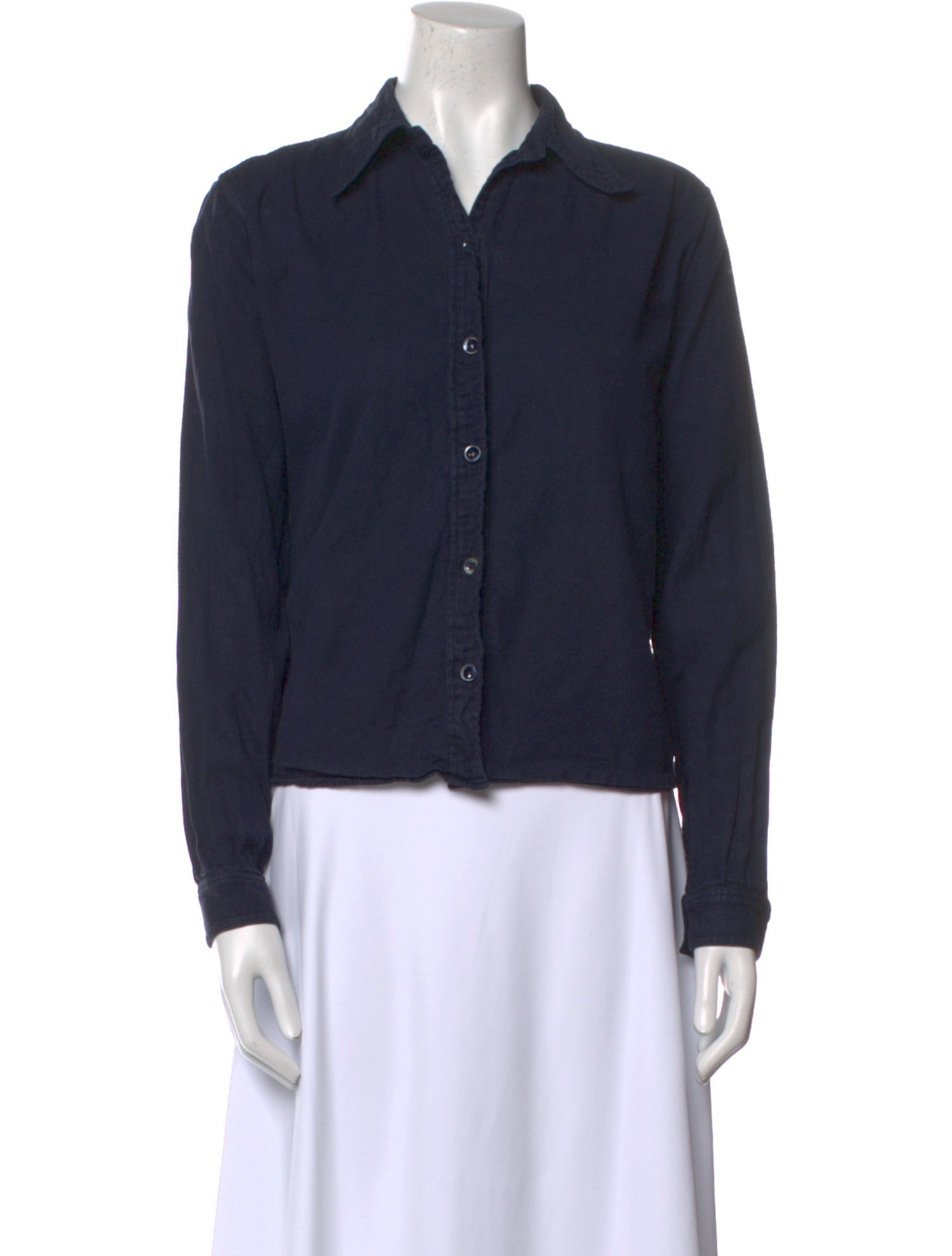 Maison Margiela 2021 Long Sleeve Button-Up Top