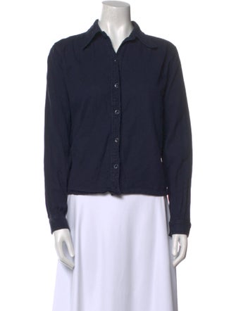 Maison Margiela 2021 Long Sleeve Button-Up Top