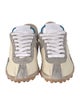 Maison Margiela Leather Colorblock Pattern Sneakers