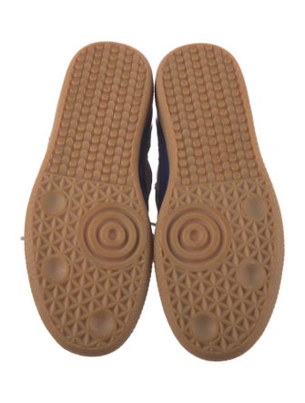 Maison Margiela Leather Colorblock Pattern Sneakers