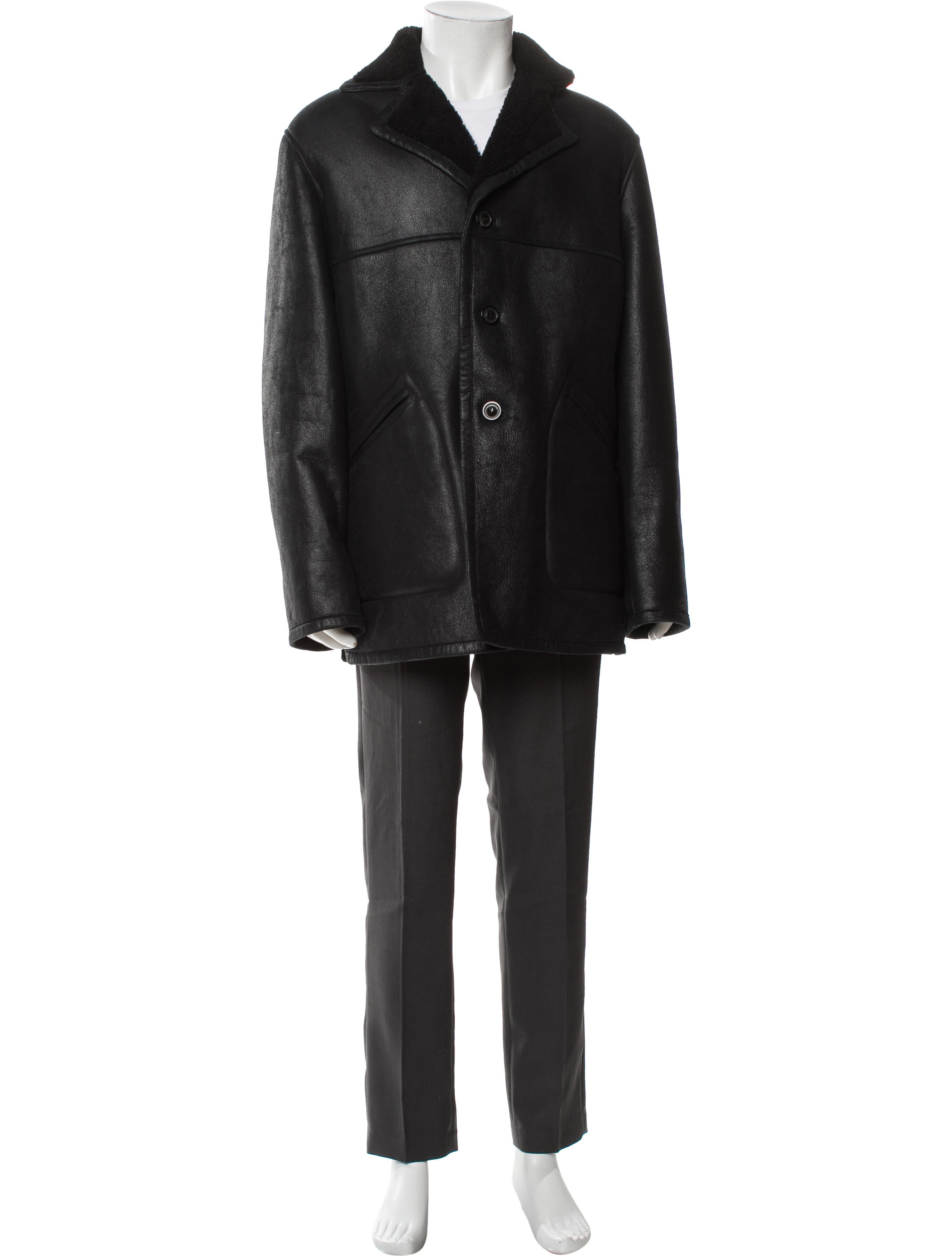 Maison Margiela 2020 Lamb Fur Overcoat w/ Tags