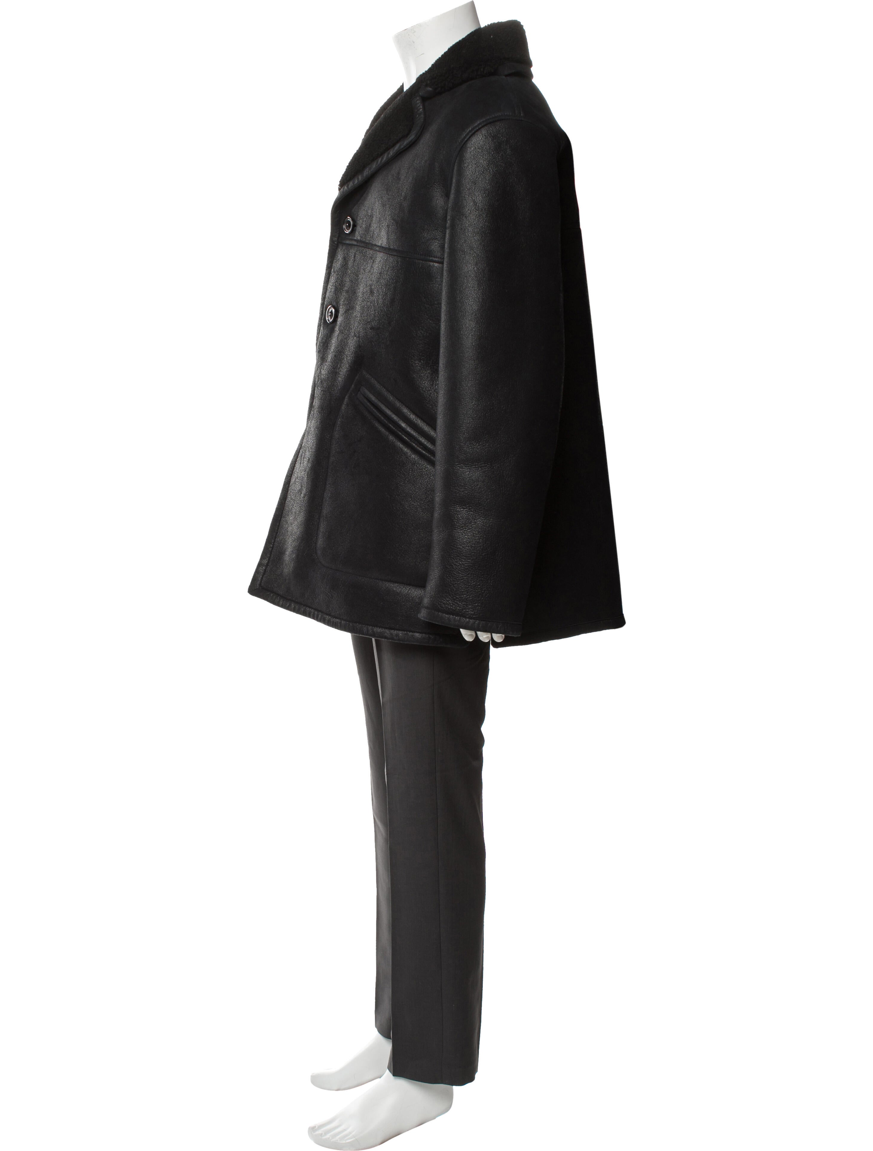 Maison Margiela 2020 Lamb Fur Overcoat w/ Tags