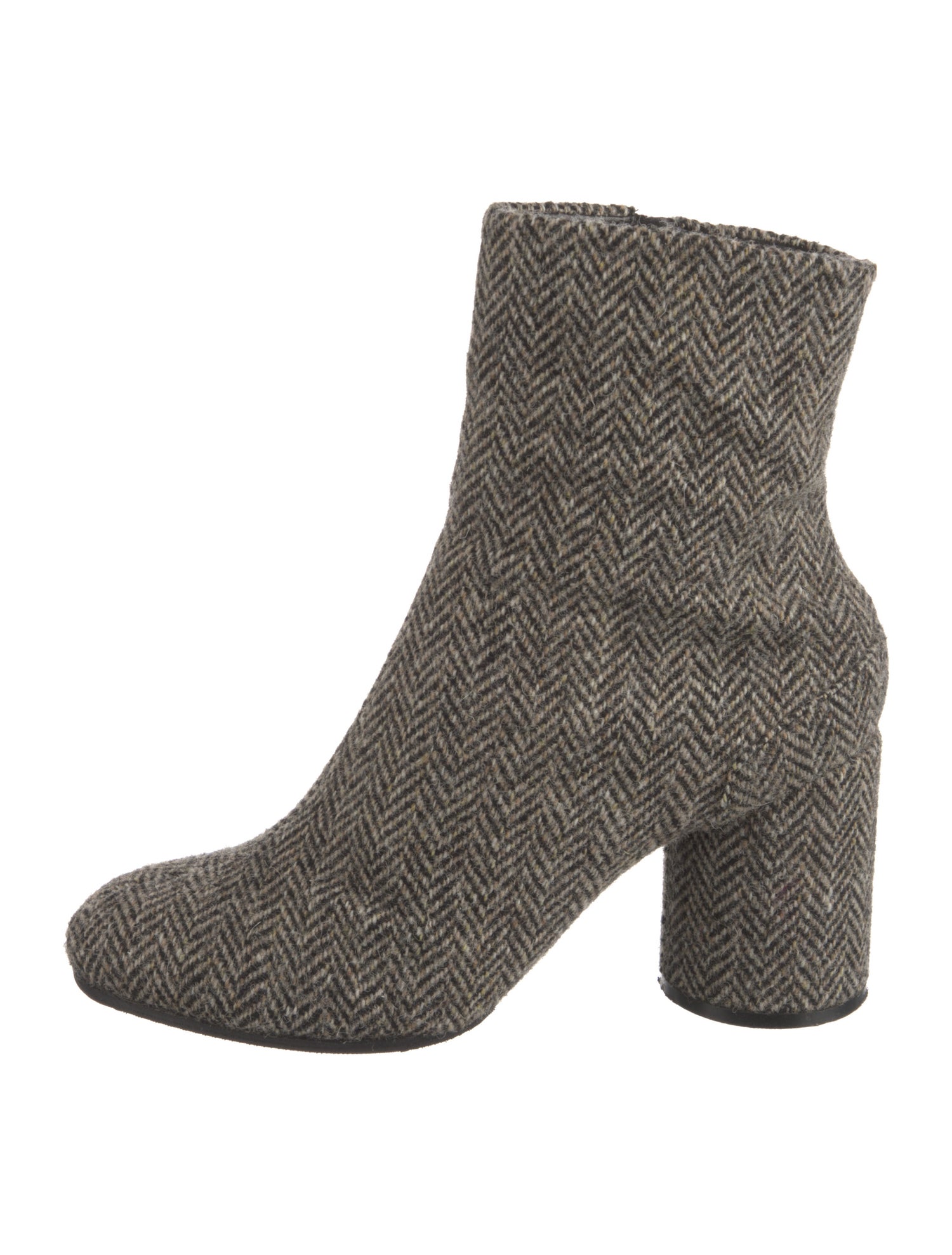 Maison Margiela Houndstooth Print Sock Boots