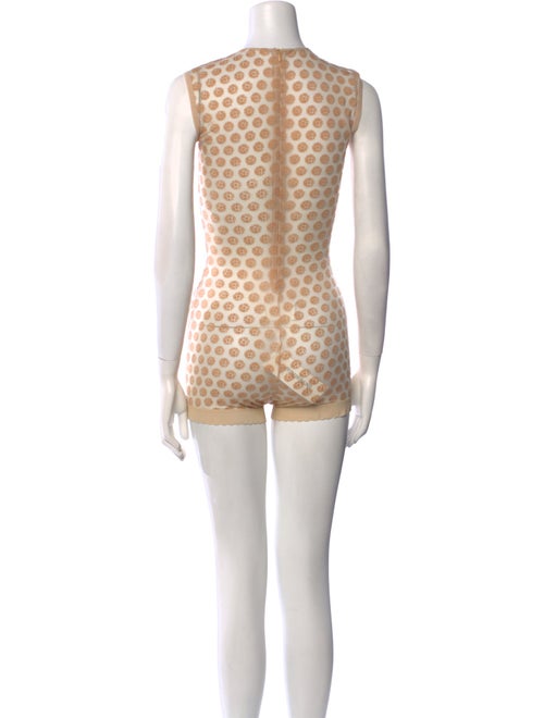 Maison Martin Margiela 2015 Floral Print Romper