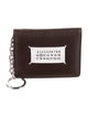 Maison Margiela Leather Graphic Print Wallet