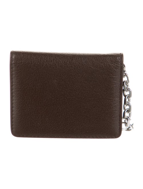 Maison Margiela Leather Graphic Print Wallet