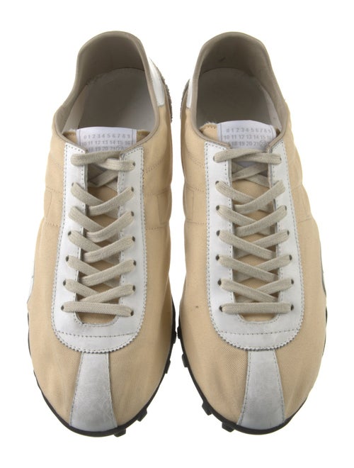 Maison Margiela Suede Distressed Accents Sneakers