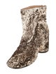 Maison Margiela Ponyhair Animal Print Boots