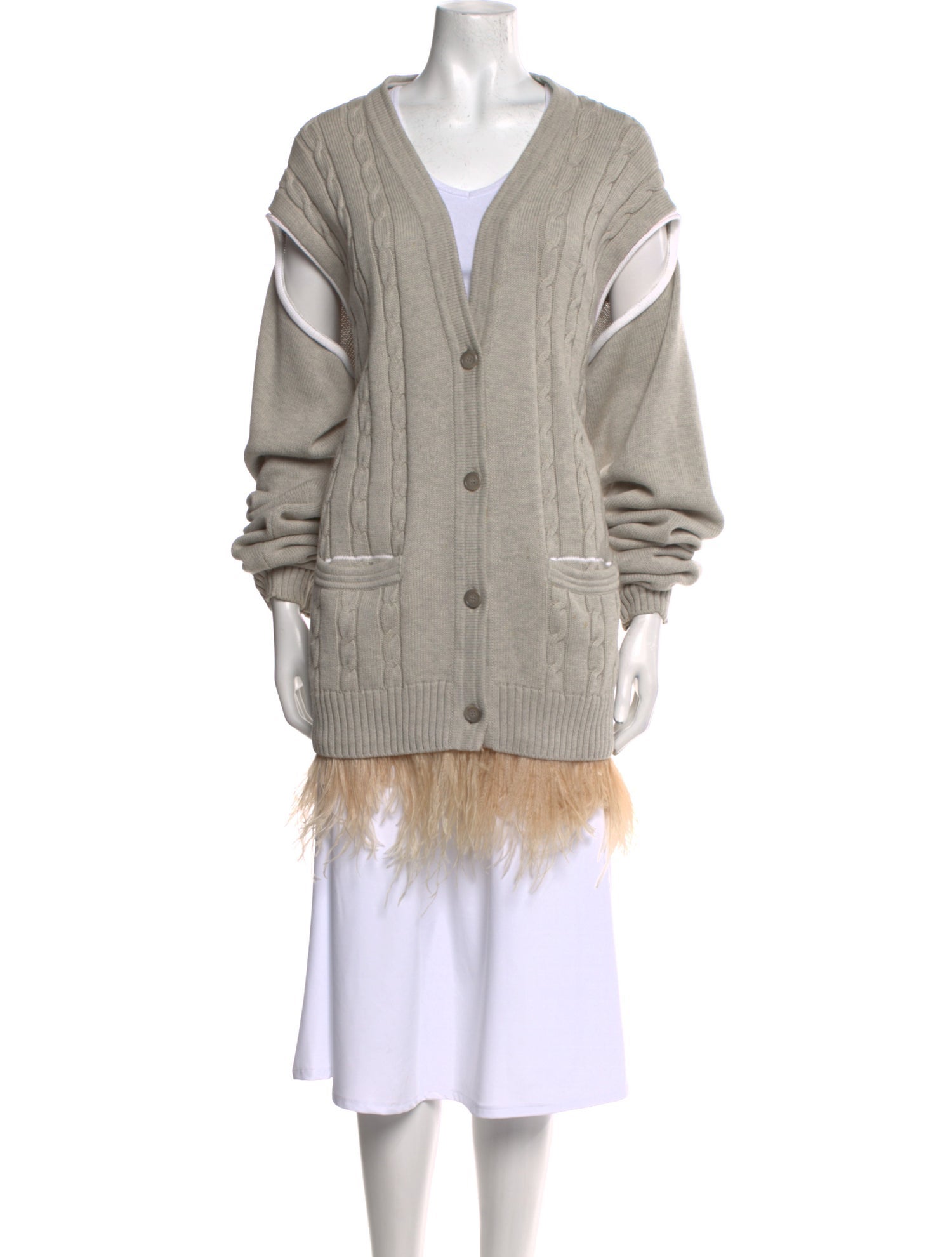 Maison Margiela 2019 V-Neck Sweater