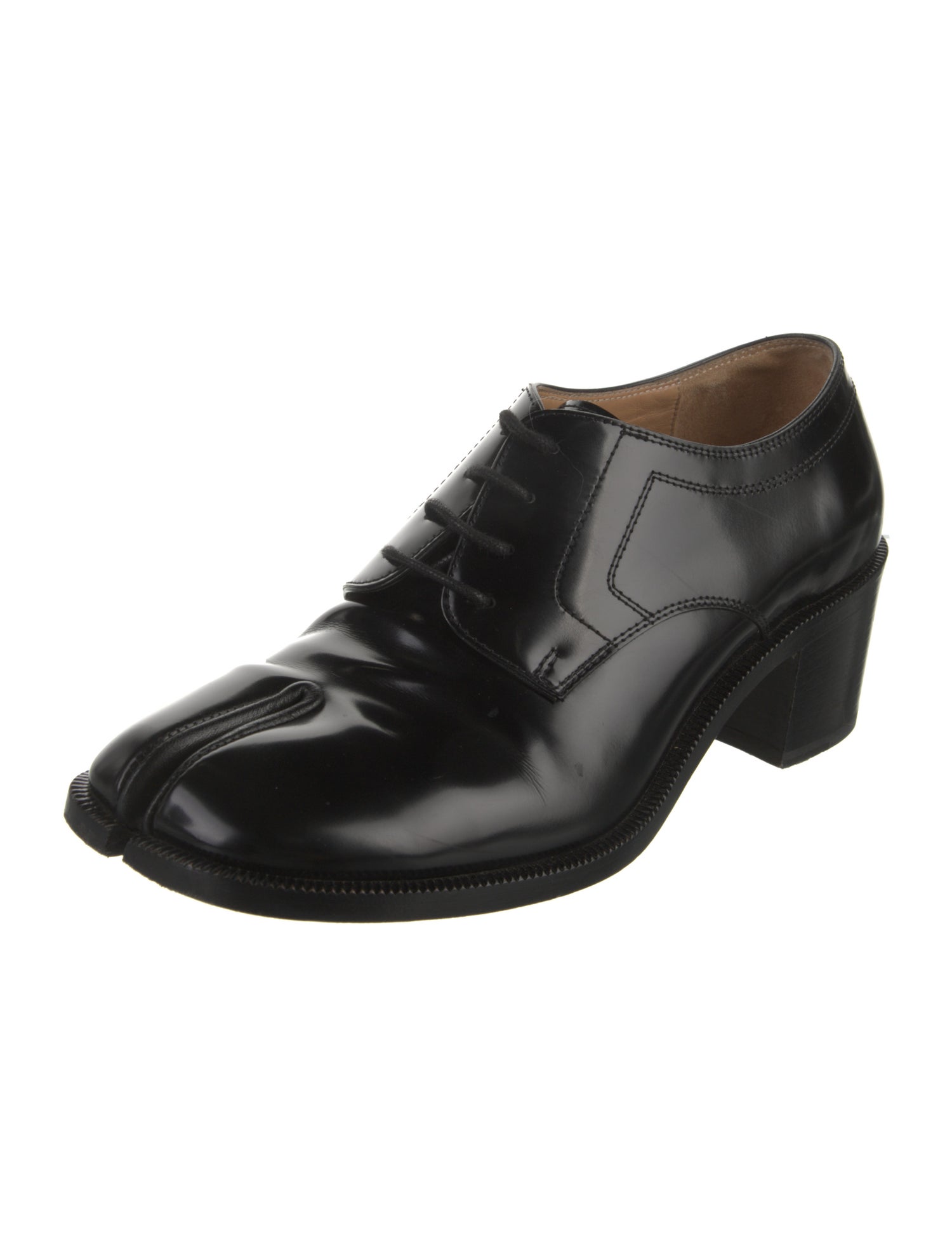 Maison Margiela Patent Leather Oxfords