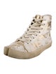 Maison Margiela Leather Printed Sneakers