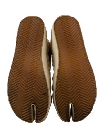 Maison Margiela Leather Printed Sneakers