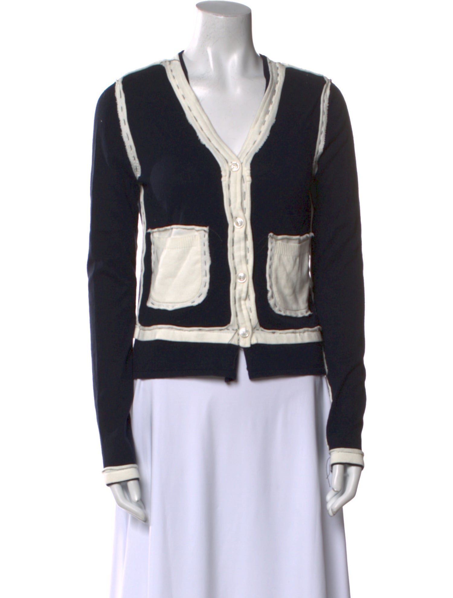 Maison Margiela 2021 Colorblock Pattern Sweater