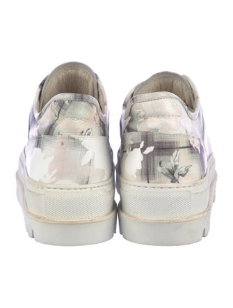 Maison Margiela Leather Striped Sneakers