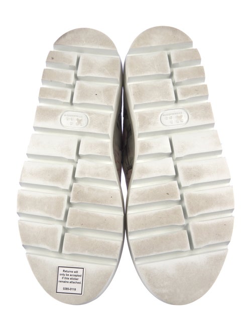 Maison Margiela Leather Striped Sneakers