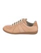 Maison Margiela Suede Colorblock Pattern Sneakers