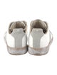 Maison Margiela Leather Colorblock Pattern Sneakers