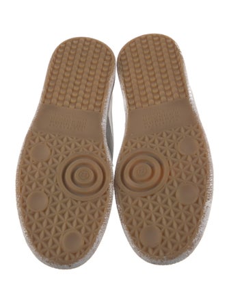 Maison Margiela Leather Colorblock Pattern Sneakers