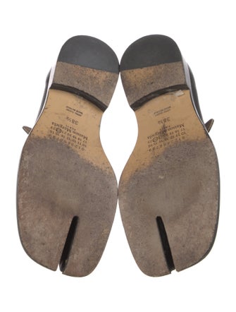 Maison Margiela Leather Mary Jane Flats