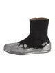 Maison Margiela Suede Glitter Accents Boots