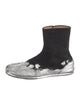 Maison Margiela Suede Glitter Accents Boots