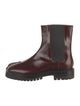 Maison Margiela Leather Cutout Accent Chelsea Boots