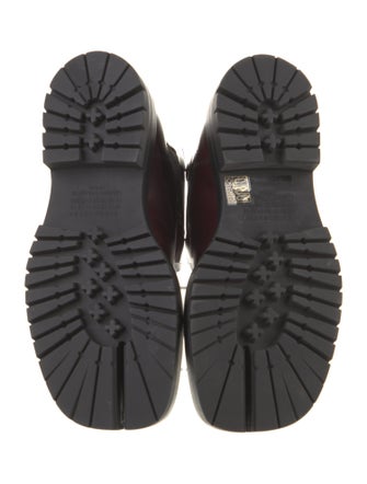 Maison Margiela Leather Cutout Accent Chelsea Boots