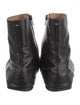 Maison Margiela Leather Cutout Accent Boots