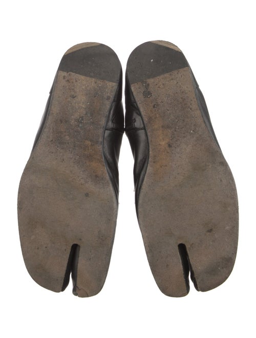 Maison Margiela Leather Cutout Accent Boots