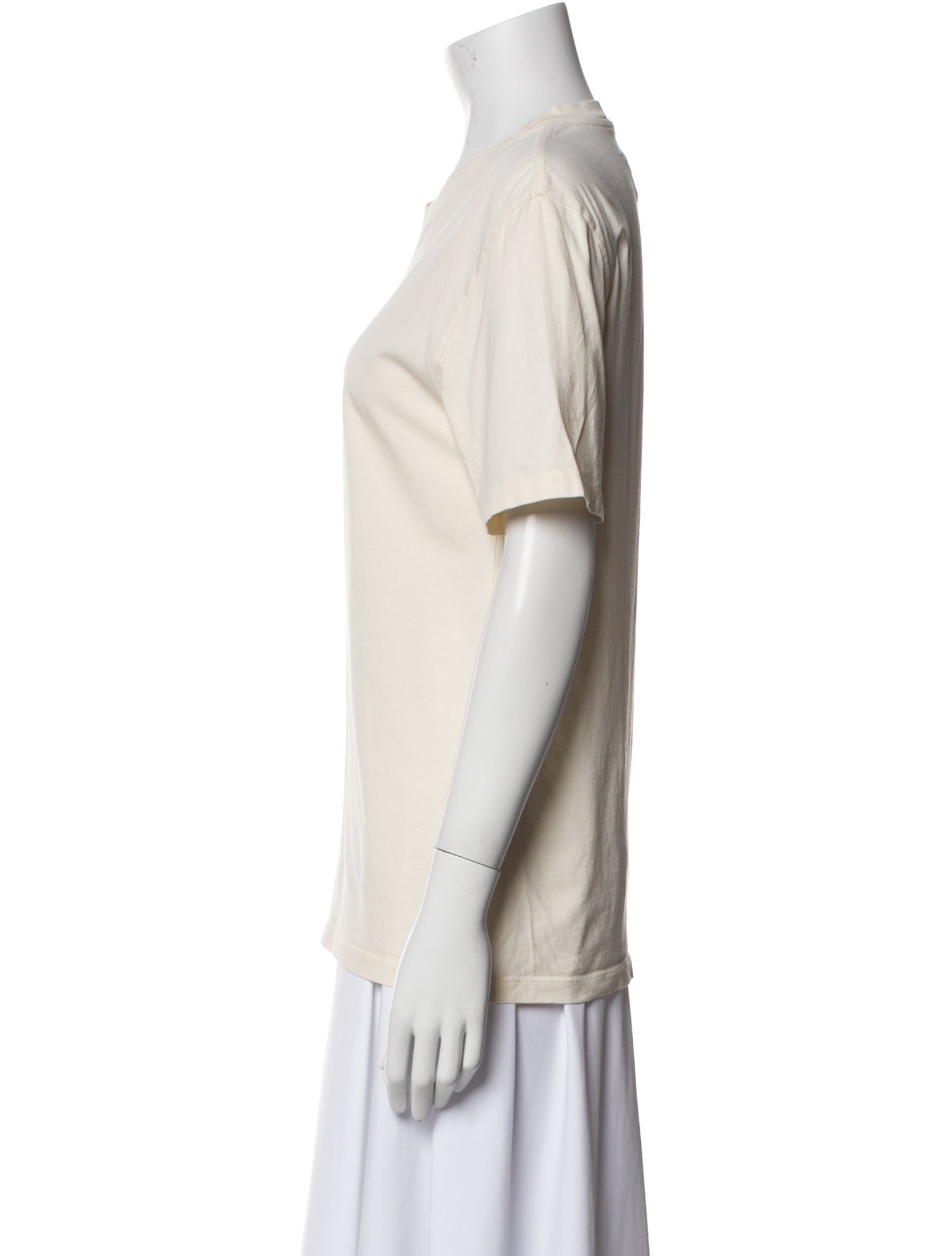 Maison Margiela V-Neck Short Sleeve T-Shirt
