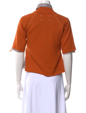 Maison Margiela 2023 Printed Crop Top