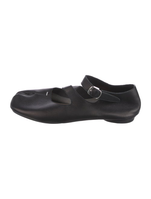 Maison Margiela Leather Mary Jane Flats