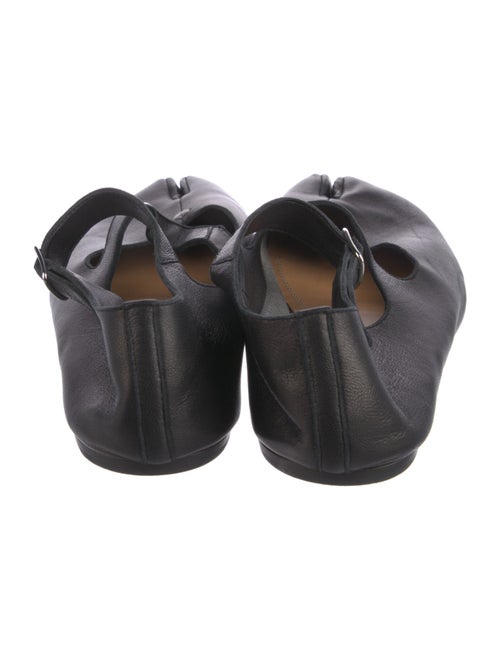 Maison Margiela Leather Mary Jane Flats