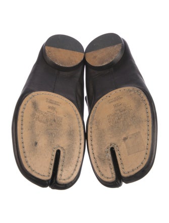 Maison Margiela Leather Mary Jane Flats