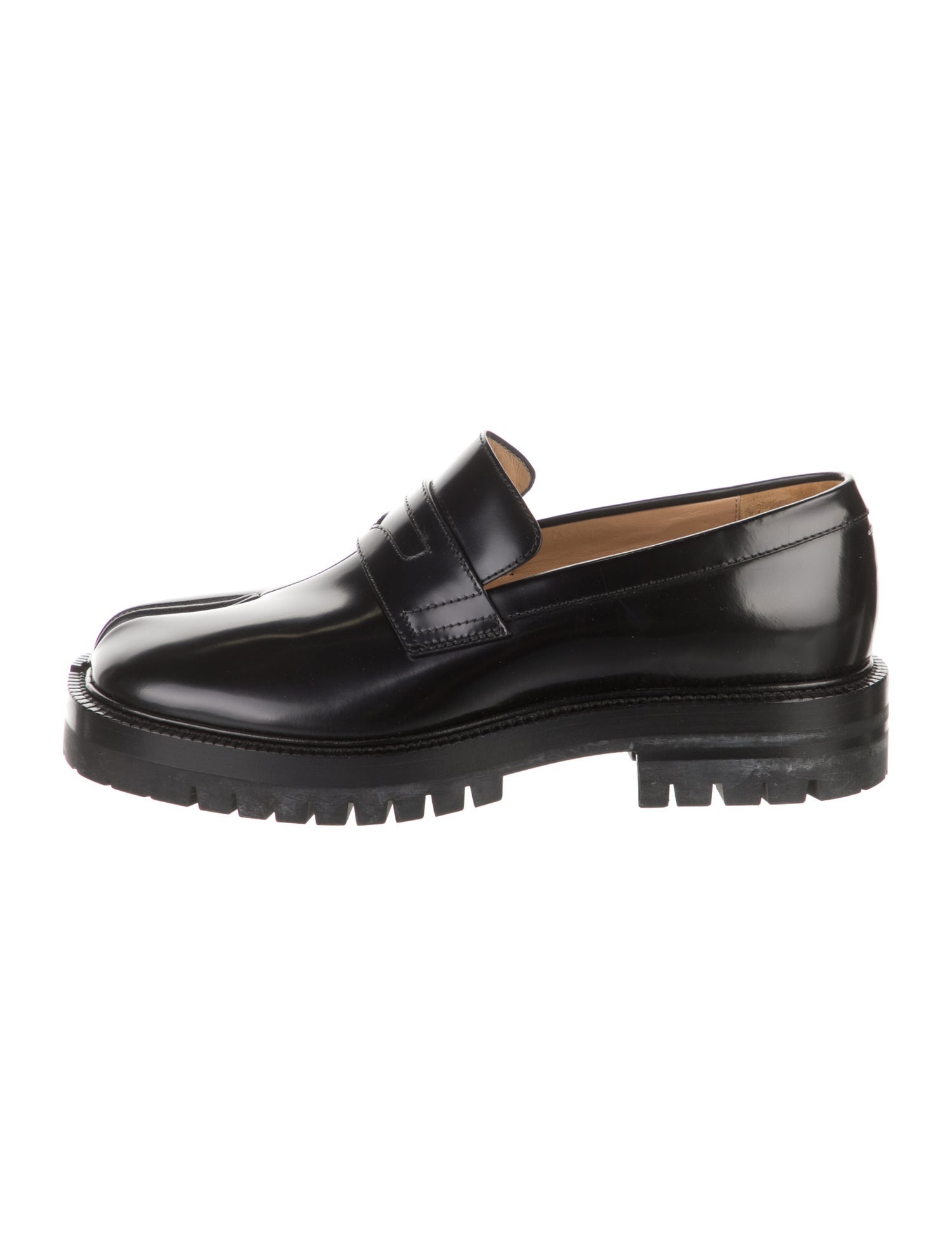 Maison Margiela Patent Leather Loafers
