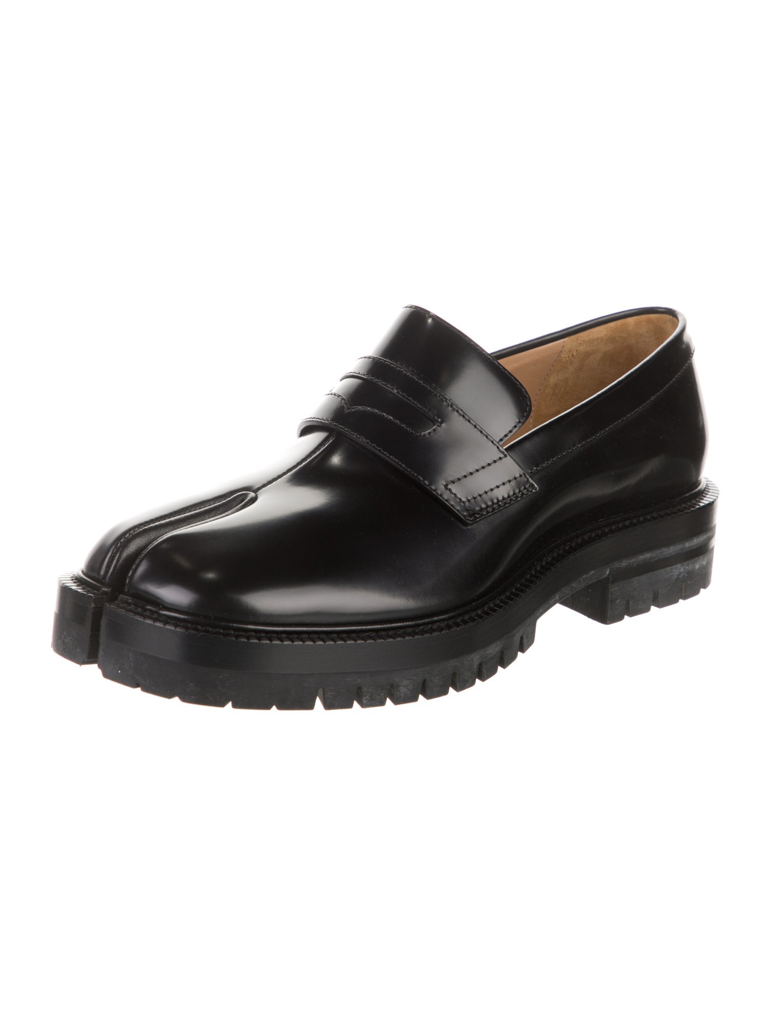 Maison Margiela Patent Leather Loafers