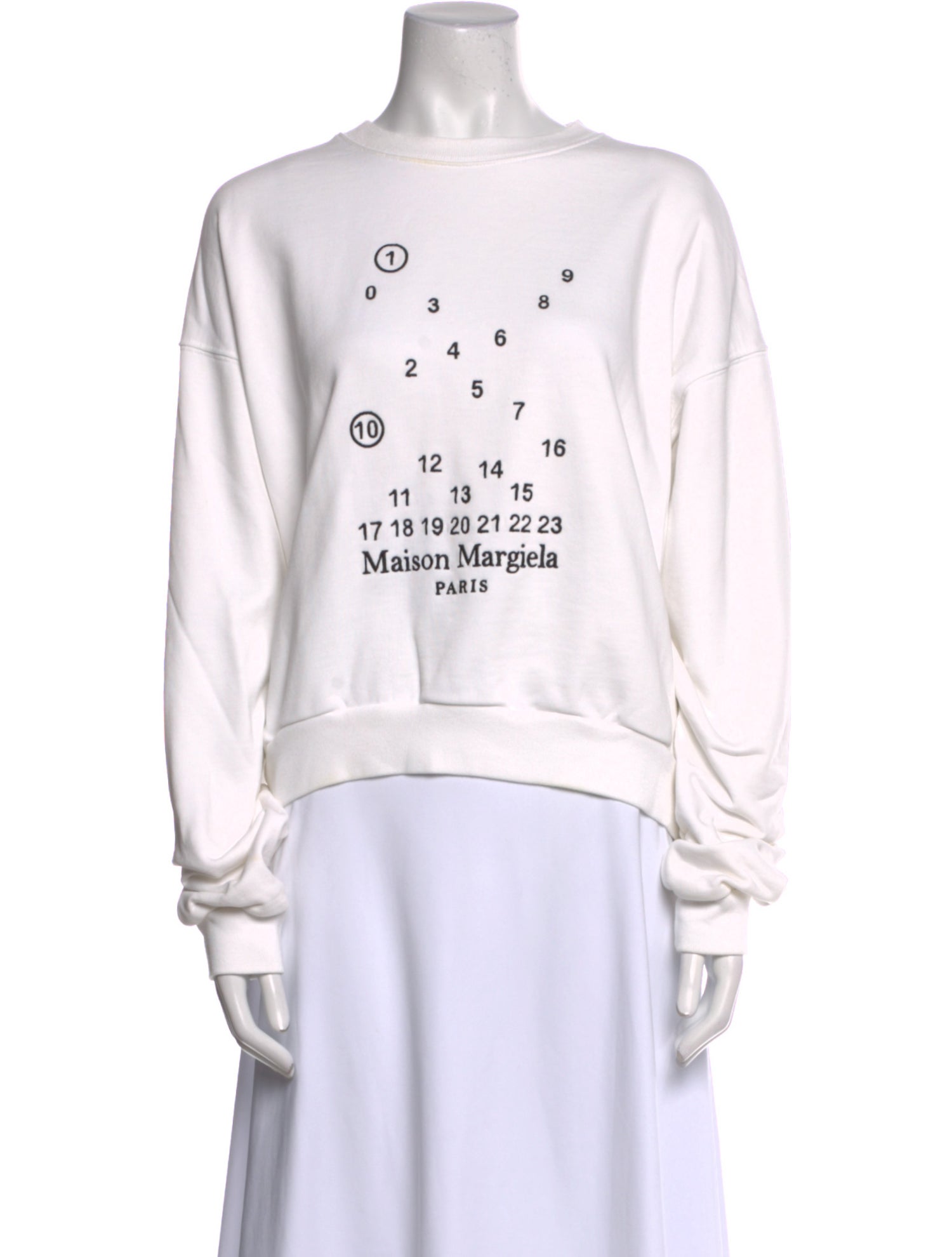 Maison Margiela 2023 Graphic Print Sweater