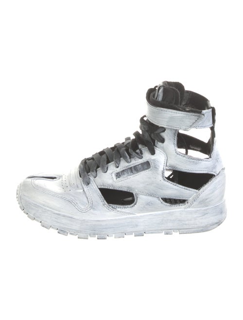 Maison Margiela Leather Wedge Sneakers