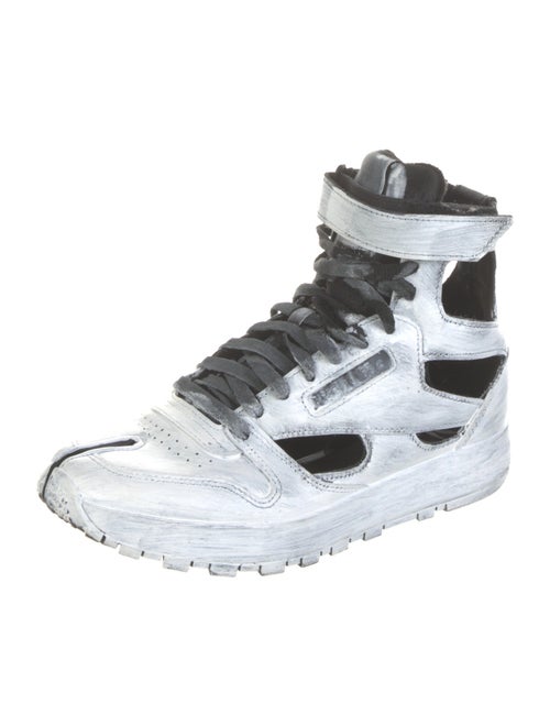 Maison Margiela Leather Wedge Sneakers