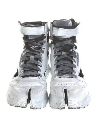 Maison Margiela Leather Wedge Sneakers