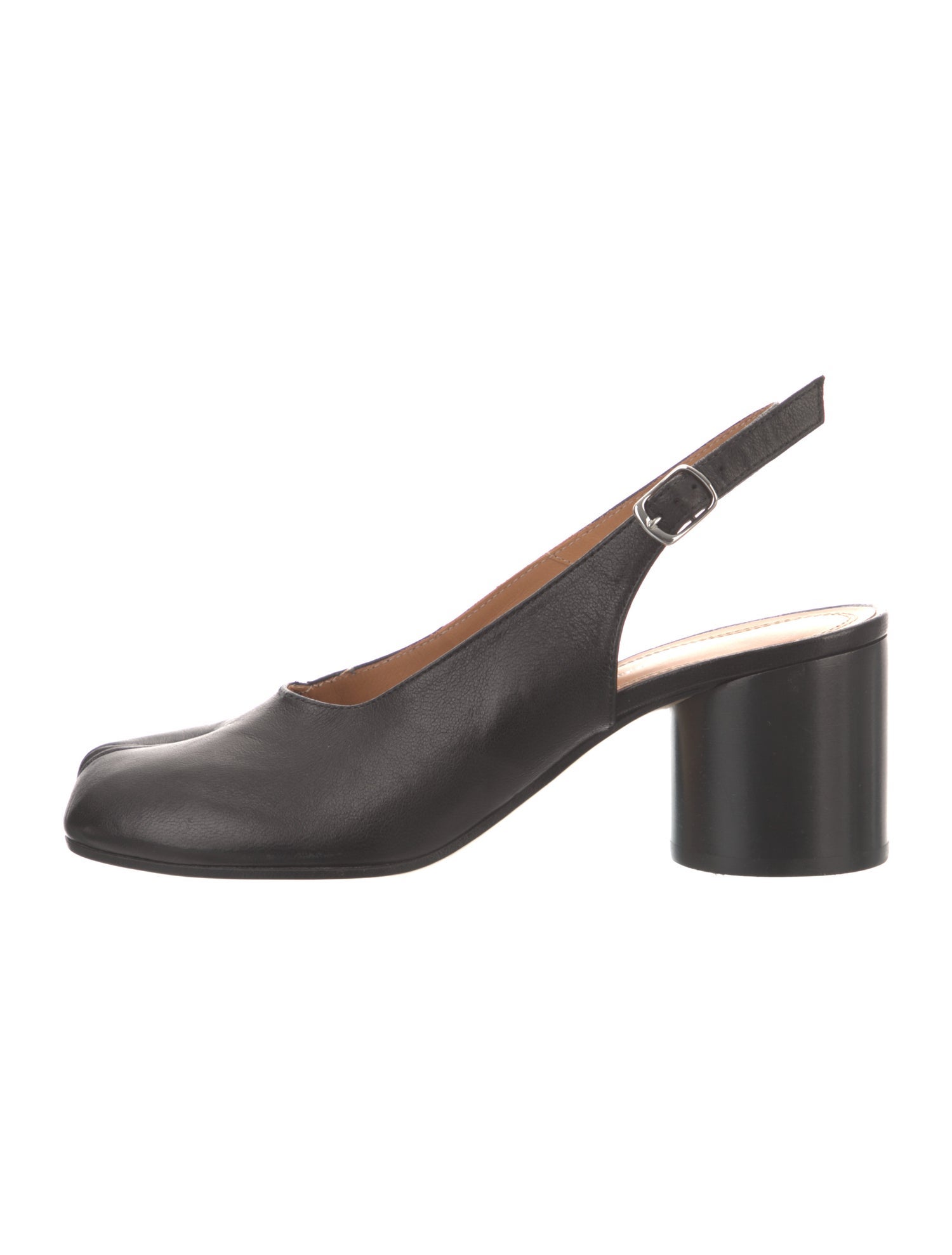Maison Margiela Leather Slingback Flats
