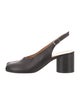 Maison Margiela Leather Slingback Flats